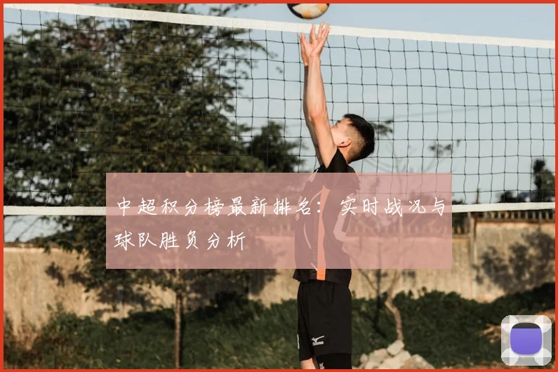 中超积分榜最新排名：实时战况与球队胜负分析